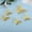 Gold, variant on PULLIMORE 36 Pcs 3D Butterfly Wall Stickers Butterflies Wall Decorations DIY Art Decor for Home Bedroom Living Room TV Background Wall Kitchen Fridge Window (Gold)
