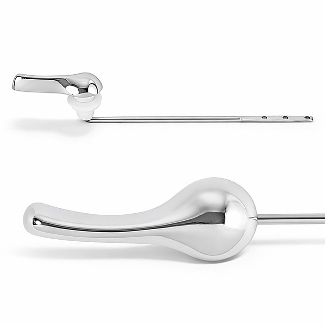Palanca para depósito de inodoro HIGHCRAFT, brazo de acero cromado de 20 cm