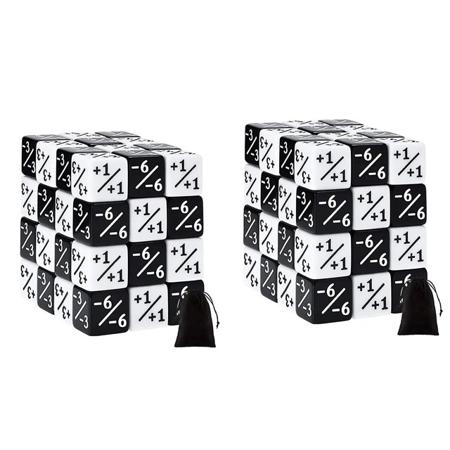 96 piezas 16mm dados Token dados lealtad dados D6 dados cuadrados para juegos