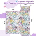 thumbnail image 5 of Pioneer Flower Floral Print Pattern Toddler Nap Mats for Kids Preschool,Sleeping Mat Bag or Kids,Toddler Sleeping Bag,Toddler Nap Mat or Daycare, 5 of 6