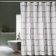 thumbnail image 4 of Cortina de Ducha Blanca de Secado rápido de 180 x 200 cm, Cortina de Ducha de Tela de poliéster Impermeable Lavable a máquina, Cortinas de baño semitransparentes, 4 of 5