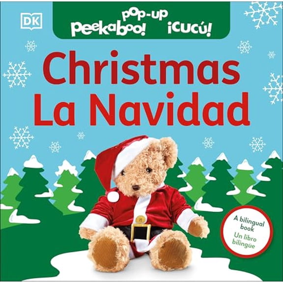 Pre-Owned Pop-Up Peekaboo! Bilingual Pop-Up Peekaboo! Christmas / La Navidad, (Board Book)