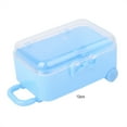 thumbnail image 2 of Wedding Candy Boxes 12PCS Mini Rolling Travel Suitcase Shape Candy Box Wedding Favor Gift Decor Blue, 2 of 8