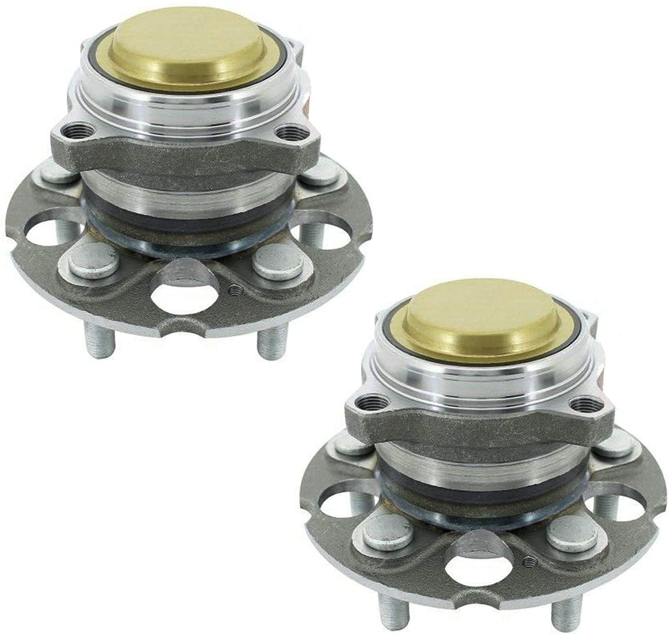Pair 2 Rear Wheel Hub and Bearing Assembly for 20132018 Acura RDX