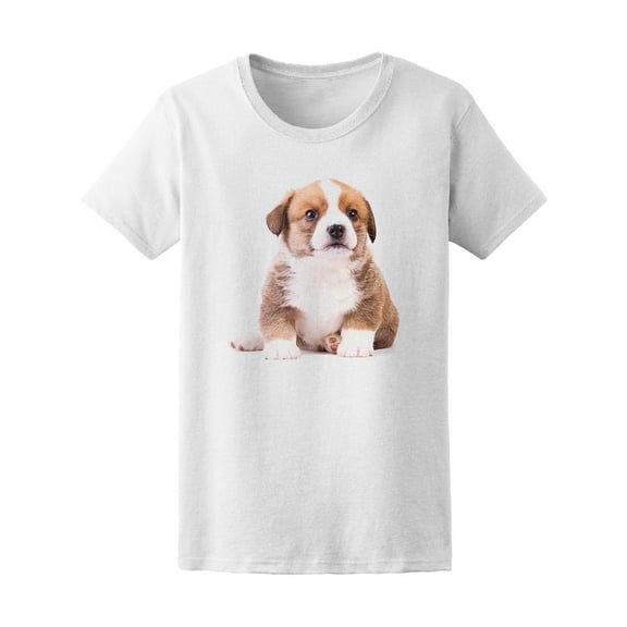 Puppy Fat Welsh Corgi Cardigan T-Shirt Women -Image by Shutterstock, Female x-Large