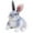 H, variant on ZJNGJC Bunny Doll Pillow Sofa Valentine Soft Toy for Bedroom Living Room Kids Cute Rabbit Stuffed Animal Hugging Companion G