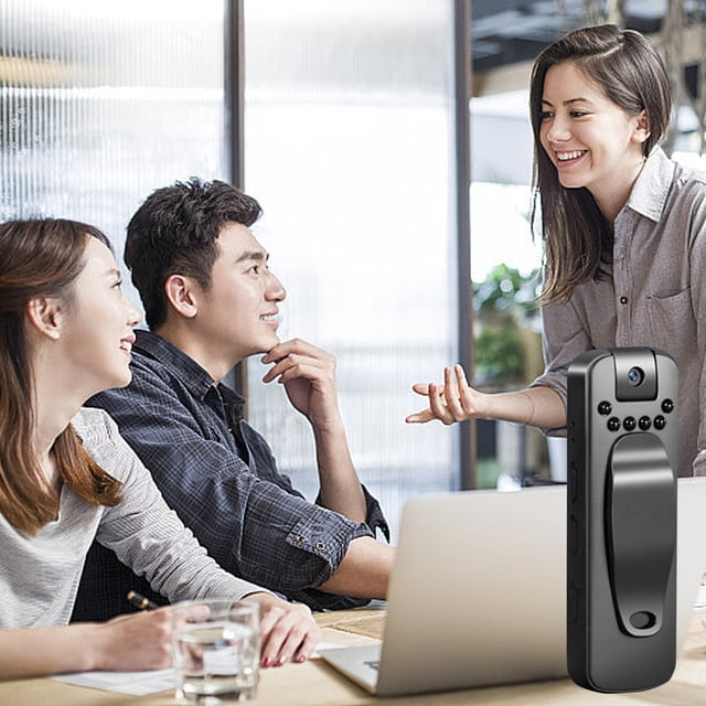 Binmer Video Recorder, High-definition Sports Magnet Camera, Intelligent Camera, Portable Recorder, 180 ° Rotating Lens, Long Standby,HD 1080P