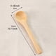 thumbnail image 4 of Wosthever Cuchara de de bambú para cocina, vajilla de sopa para niños, cuchara Vintage para condimentos de jardín de infantes, cuchara para de Mostrada, 4 of 6
