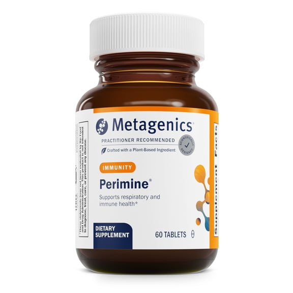 Metagenics Perimine - Healthy Breathing, Respiratory & Immune Support* - With Perilla Seed Extract - With Flavonoids Rosmarinic Acid & Luteolin - Non-GMO - Gluten-Free - Vegetarian - 60 Tablets