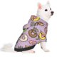 thumbnail image 2 of Fotbe Cute Donuts Sudadera con Estampado para Perros Pequeños – Suéter con Capucha para Mascotas, Tela Suave de Forro Polar con Bolsillo-X-Large, 2 of 7