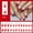 Christmas Design 1115, variant on DIY New Year Manicure Gold Christmas Tree Acrylic Fake Nails Medium Oval Red Glue-on Winter Nails