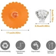 thumbnail image 3 of 8 Uds tapas de taza de silicona, cubiertas de taza de vidrio de silicona, cubierta de taza de diamante creativo,, 3 of 5