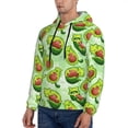 thumbnail image 2 of Hoodies for Men - Avocado color cute animals Long Sleeve Comfrt Men'S Fashion Hoodies & Sweatshirts, Sweatshirts for Men Hoodies Pullover Clothing Clothes with Pouch, 2 of 7