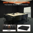 thumbnail image 5 of VEVOR Acoustic Foam Panels, 50 Pack 12 x 12 x 2 inches, High Density Soundproof Wall Panels, Acoustic Panels,Sound Dampening Absorbing Panels for Studio Wall and Ceiling,Black, 5 of 9