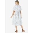 thumbnail image 2 of Woman Within Plus Size Short-Sleeve Denim Dress, 2 of 4