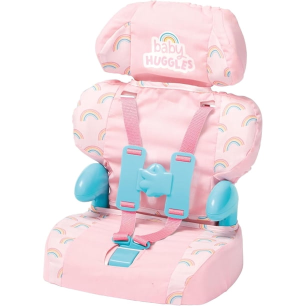 Asiento elevador Casdon Baby Huggles, color rosa, para muñecas de hasta 14 años