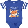 thumbnail image 3 of Inktastic My Abuela Loves Me Little Fox Boys or Girls Baby Bodysuit, 3 of 5