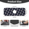 thumbnail image 2 of Kdxio Astronaut Surfing Pattern Non-Slip Diatom Mud Faucet Drain Pad,Self Absorbent Mat for Kitchen Sink for Variety Kitchen & Bathroom Countertops, 2 of 7