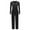 Black, variant on Miutii Boys Long Sleeve V Neck Bodysuit Latin Dance Leotard Full Body Skating Unitards Ballroom Dancing Clothes Blue 12