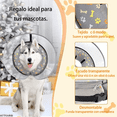 thumbnail image 2 of Collar Inflable Isabelino Ajustable Gris para Perros, Lavable y Seguro Xtellar multicolor, 2 of 4