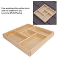 thumbnail image 3 of Bandeja Sensorial De Madera, Contenedor Sensorial De Madera Educativo Interactivo Resistente Para Exteriores, 3 of 7