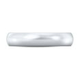 thumbnail image 4 of Aone Jewelry 10K White Gold 4MM Plain Men's and Women's Wedding Band Ring, 4 of 11