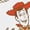 WHITE, variant on Toy Story - Western Dad Woody - Men's Short Sleeve Graphic T-Shirt