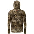 thumbnail image 2 of BASSDSASH Men's UPF 50+ Lightweight Hunting Camo Hoodie Quick Dry Performance Long Sleeve Fishing Shirt with Hood FS30M, 2 of 7