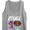 thumbnail image 3 of LOL OMG! Fashion Dolls - Royal Realness - Women's Racerback Tank Top, 3 of 5