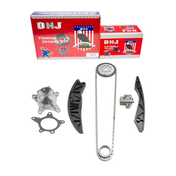 DNJ TK190WP Timing Chain Kit with Water Pump Fits Cars & Trucks 10-11 Kia 1.6L L4 DOHC 16V
