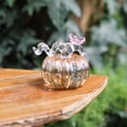 thumbnail image 4 of Adorno de cristal | Calabaza decorativa de estilo escandinavo | Figura de vidrio hecha a mano | Elemento decorativo para estante, mesa o repisa | Juego de 1 pieza, 4 of 6