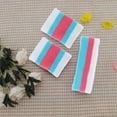 thumbnail image 5 of Unique Bargains 1 Set Breathable Headband with Wristband Sweat Headband for Sport White Blue Red, 5 of 6