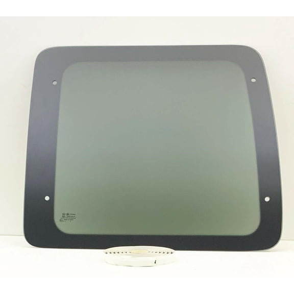 Privacy Color Style Stationary Back Window Back Glass Passenger Right Side Compatible with Ford Econoline 1992-2016 Models