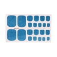 thumbnail image 1 of Qarigey 1 Juego de tiras de uñas de calle de colores, limas para uñas de los pies, autoadhesivas brillantes, impermeables, suministros universales para Type3 NO3 Qarigey CE011427-14, 1 of 6