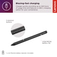 thumbnail image 3 of Lápiz óptico Lenovo Precision Pen 2 con reconocimiento de inclinación y USB-C, 3 of 7