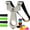 Package 1, variant on Piaoyu Slingshot, Stainless Steel Shooting Hunting Slingshot, Flat Rubber Band Adult Outdoor Catapult