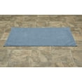 thumbnail image 6 of Garland Rug Queen Cotton Washable Sky Blue Bath Rug, 24" x 40", 6 of 6