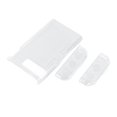 thumbnail image 1 of Funda protectora transparente para Switch, abertura precisa de orificios, alta transparencia, funda para consola de juegos dividida, 1 of 12