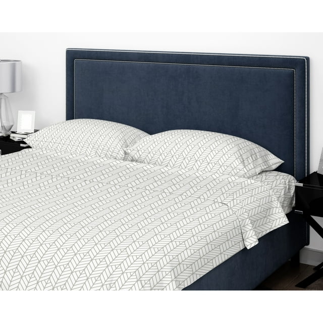 Cotton House - Set de Feuilles de Flanelle, 100% Coton Mercerisé, Taille Simple, Design Leaves