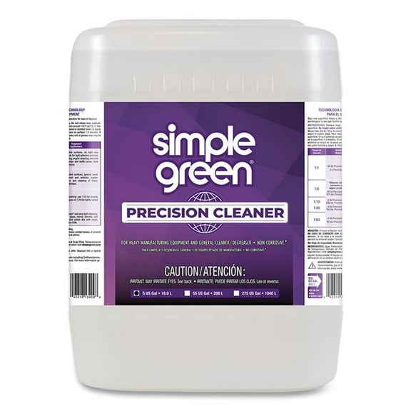 Simple Green 676-0100200113409 5 gal Precision Cleaners - Jug