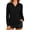 Black, variant on Summer Sun Shirts for Women UPF 50+ Long Sleeve UV Protection Shirts Collared Button Down Casual Tops