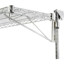 Nexel Additional Level for Wall Mount Wire Shelf, Chrome, 54"W x 14"D