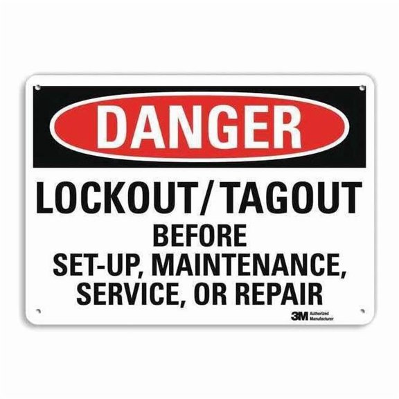 Lyle Danger Sign,7 inx10 in,Plastic U1-1071-NP_10X7