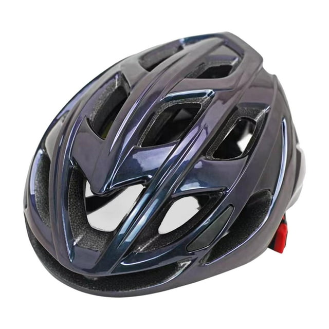 Casco de bicicleta Zulema con absorción de impactos para exteriores Morado oscuro