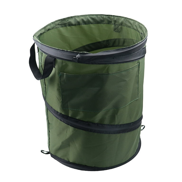 Camping Rubbish Can Foldable Portable Garbage Bin Large Capacity Outdoor  Trash Can for Outdoor Barbecue