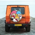 thumbnail image 2 of Lsque Sanrio Pattern Tire Covers - Tough Tire Wheel Protector for Truck, SUV, Trailer, Camper, RV - 17 inch, 2 of 7