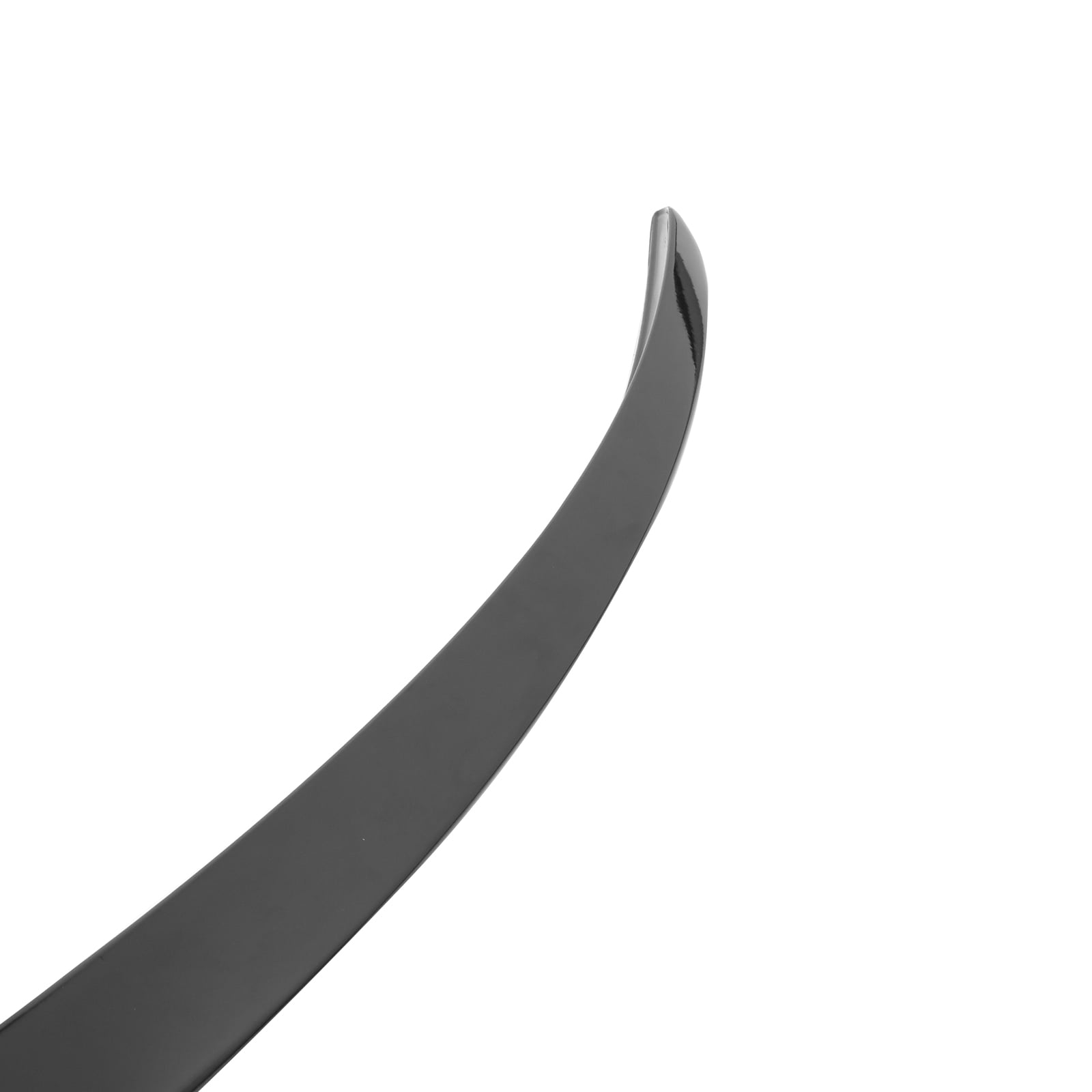 Ikon Motorsports Rear Trunk Spoiler for 2020-2025 Tesla Model Y, Rear Trunk Lip Spoiler Wing OE Style ABS Plastic Gloss Black