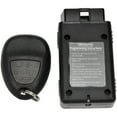 thumbnail image 3 of Dorman 99157 Keyless Entry Transmitter for Specific Buick / Chevrolet Models, Black Fits select: 2011-2015 CHEVROLET IMPALA, 2011 BUICK LUCERNE, 3 of 5