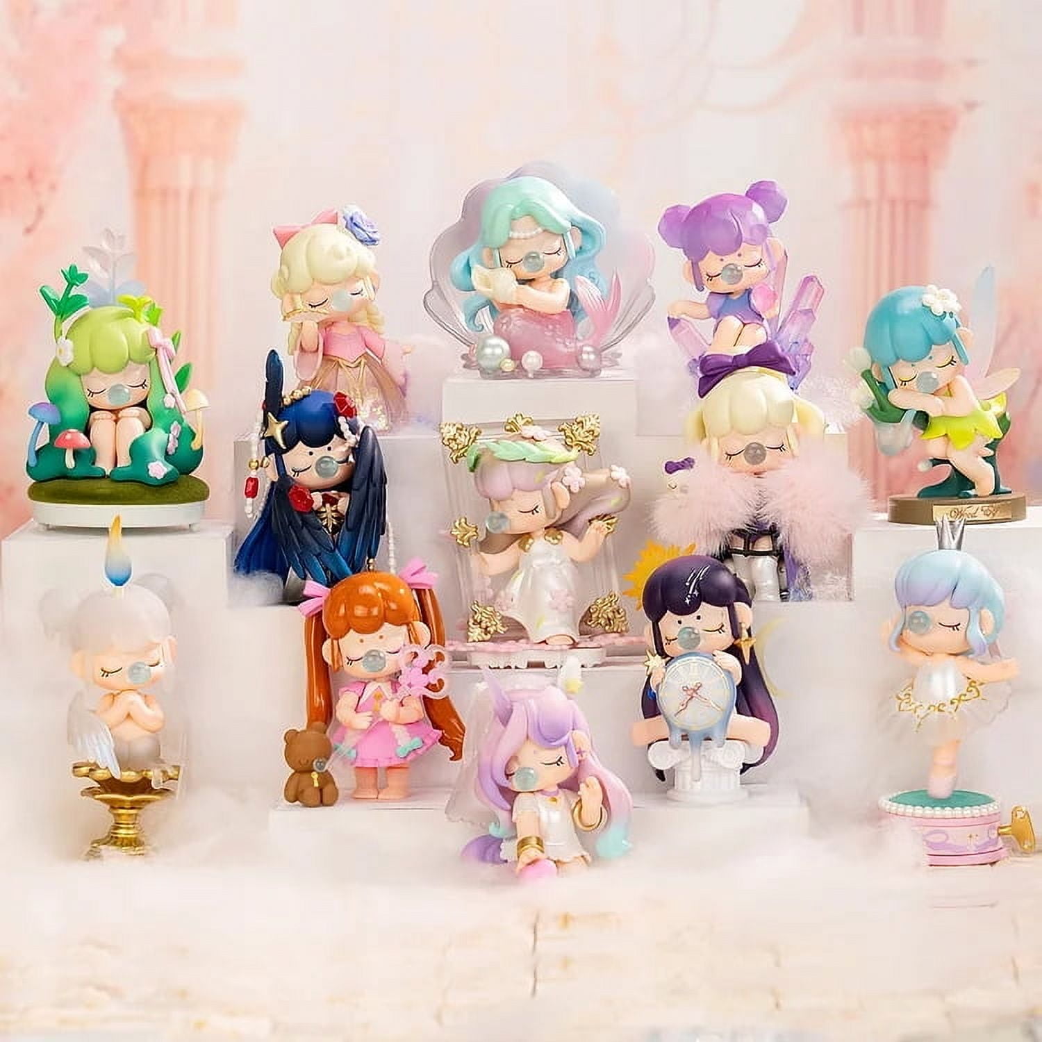 Rolife Nanci's Museum of Fantasy Blind Box Action Figures Doll Toys Surprise Box Lady Toys for Children Friend,Whole Set