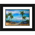 thumbnail image 1 of Holsinger, Joel 32x23 Black Ornate Wood Framed with Double Matting Museum Art Print Titled - In Riva Del Mar, 1 of 4